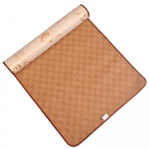 New summer baby child mat baby double-sided rattan mat ice silk mat 60cmx120cm kindergarten nap mat